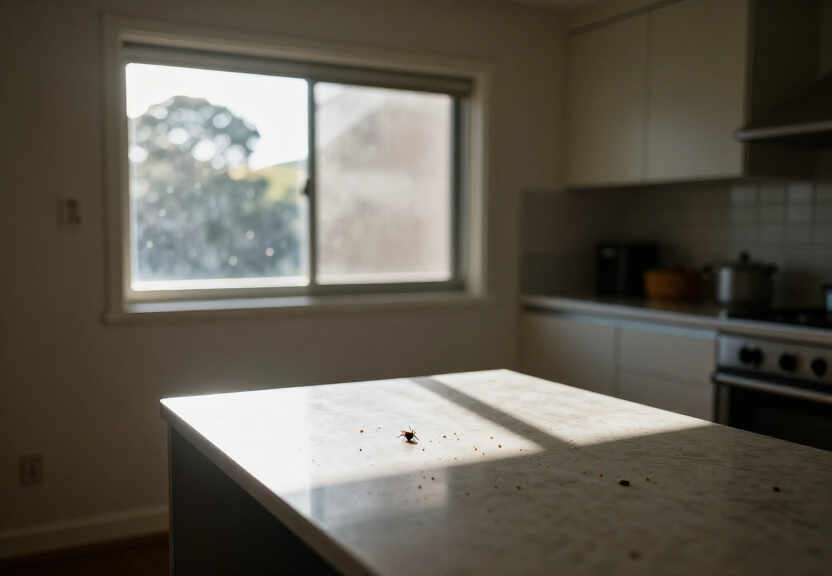 Termite mud tubes along a Watsons Bay property’s foundation